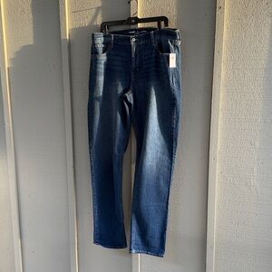 Old Navy women's Dark Blue Straight Jeans